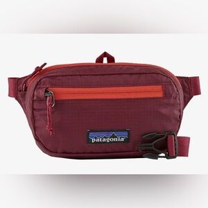 Patagonia Maroon Ultralight Black Hole Mini Hip Pack